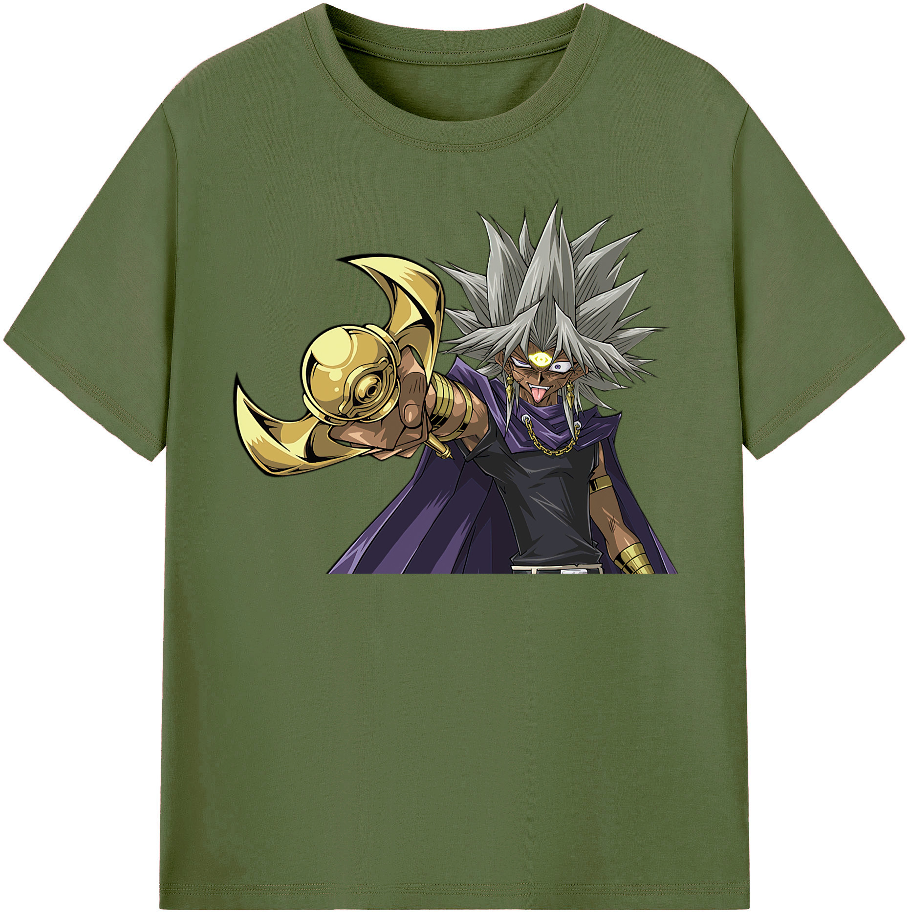 （画像用） 遊☆戯☆王 Yu-Gi-Oh! 綿100％半袖Tシャツ（フロントプリント）